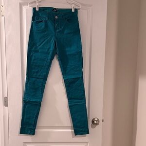Teal Skinny Jeans